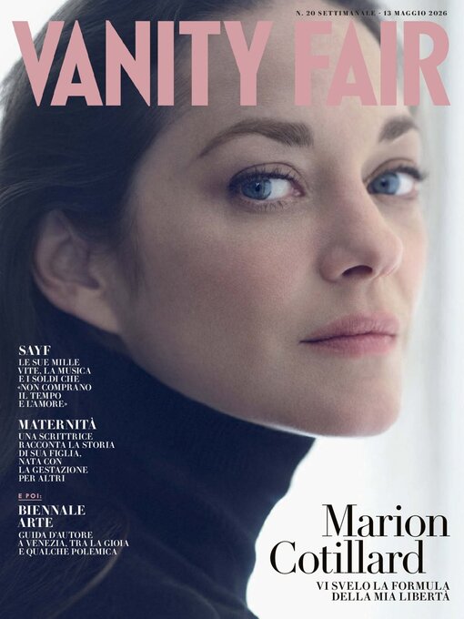 Cover image for Vanity Fair Italia